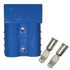 Lumeno Square Connectors 50 Amp - Blue