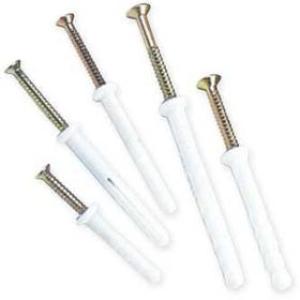 Anchor Mts Nail-in Nylon 6 x 35mm 100pc