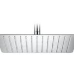 Nevenoe Superslim Stainless Steel Rainfall Shower Head (Square) 30Cm / 12 Inch