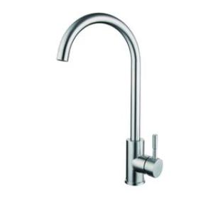 Stainless Steel Single Handle Kitchen Sink Faucet