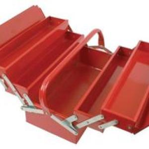 5 Tray Toolbox 410x200x210mm
