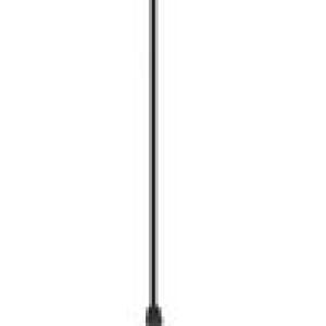 Bright Star Lighting Metal Pendant with Geometric Pattern - 175mm