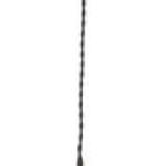 Bright Star Lighting Satin Chrome Pendant with Clear Glass