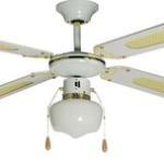 Ideal - 4-Blade Ceiling Fan 105cm - White