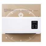 Wall-Mounted Mini Air Conditioner With Cooling And Heating Functions