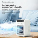 USB Spray Mini Air Conditioner, Portable Desktop Cooling Fan