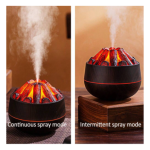 Charcoal Firewood Simulated Flame Air Humidifier