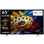 TCL 65" C655 4K QLED Google Smart TV with ONKYO 2.1