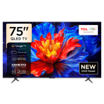 TCL 75" P8K 144Hz 4K QLED Google Smart TV with ONKYO 2.1