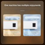 Compact Portable AC Heater Ductless Cooling Fan with Remote