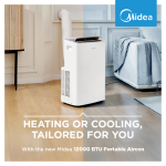 Midea 12 000 BTU Heating & Cooling Portable Air Conditioner