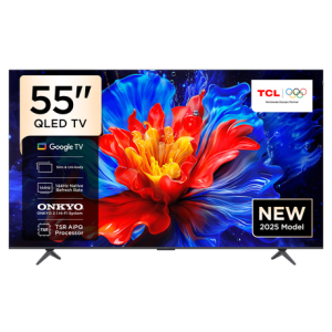 TCL 55" P8K 144Hz 4K QLED Google Smart TV with ONKYO 2.1