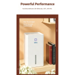 Small-Size Household Dehumidifier, White Color