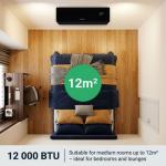 Split Wall Air Conditioner Unit - Inverter + WiFi | Sirair Omega