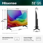 Hisense 32" Q5S HD Smart TV with Quantum Dot & DTS Virtual X