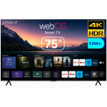 Lexuco 75" smart tv Web OS