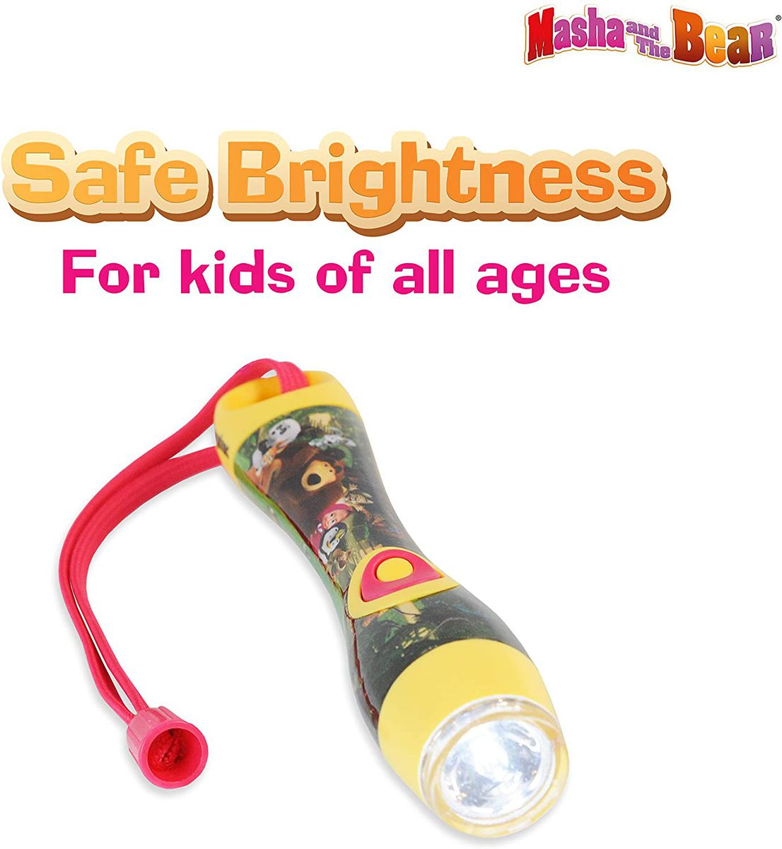 Bear Kids Headlight Including 2x Cr2032