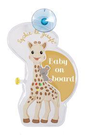 Sophie La Giraffe - Flashing Baby On Board Sign