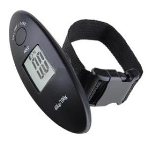 Digital Luggage Scale - Black