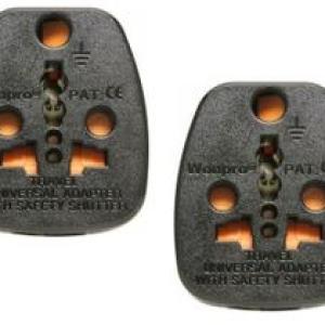 Travel Adapter SA To USA (Pack Of 2 Adapters)