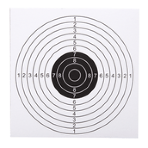 SPA Card Targets - Pack of 100