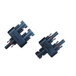 1 to 2 MC4 Solar Branch Panel Cable Connectors