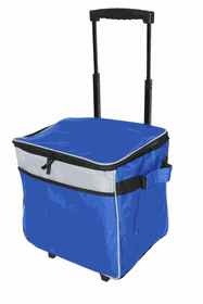 Just Chill Trolley Cooler Bag - Royal Blue