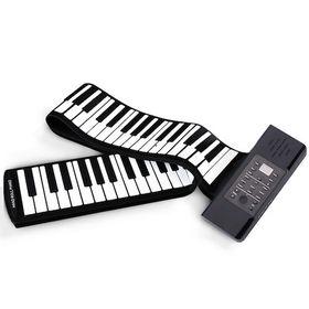 Konix PD61 Portable Roll Up Piano with Mini Keybord