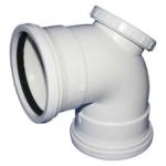 Agrinet Southpro 87.5 Degree Sv I.E SABS Waste Bend - 110mm