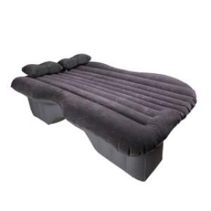 Heavy Duty Car Travel Inflatable Mattress with Electrical Pump - Black