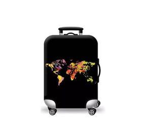 Iconix Printed Luggage Protector | World Map