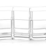 The Wave 6 Compartment Acrylic Jewelry & Makeup Organizer