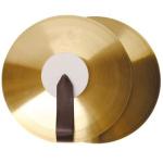 Wuhan 14" Marching Cymbal Set With Straps