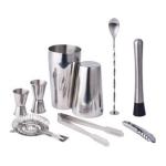 Stainless Steel Cocktail Shaker Set - 9 Piece