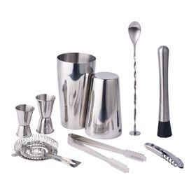 Stainless Steel Cocktail Shaker Set - 9 Piece