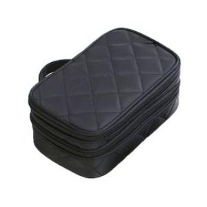 Two-layer Women Multifunction Travel Cosmetic Bag Toiletry Organizer