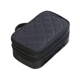Two-layer Women Multifunction Travel Cosmetic Bag Toiletry Organizer