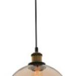 Bright Star Lighting - Single Pendant with Glass