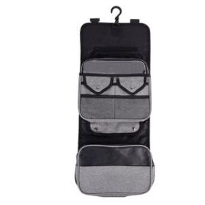 Travel Hanging Toiletry Bag - Grey