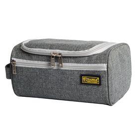 Portable Hanging Travel Toiletry Bag - Grey