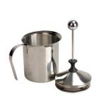400ML Manual Stirrer Stainless Steel Double Mesh Milk Frother