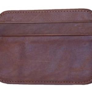 Charmza Leather Credit Cards Holder - Light Coffee