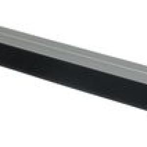 Home Quip Door Seal - Aluminium With Brush Strip - Silver 100 x 23 x 20 cm