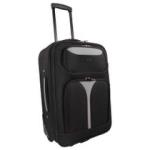 Marco Soft Case Luggage Suitcase Bag - 20 inch - Black/Grey