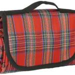 Marco Picnic Blanket - Checkered Red