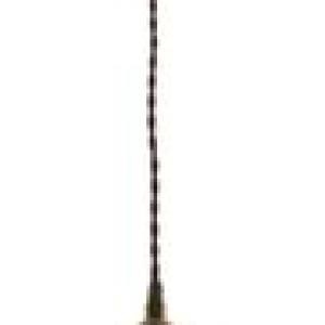 Bright Star Lighting Antique Brass Pendant with Amber Glass
