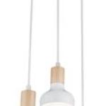 Bright Star Lighting Metal with Wood Finish