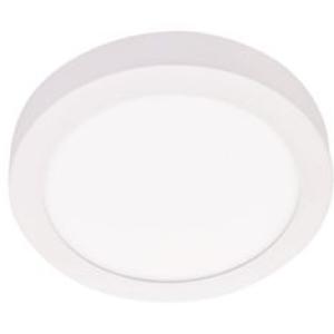 White Base Ceiling Fitting with Polycarbonate Cover