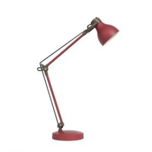 The Lighting Warehouse - Desk Lamp Monty Red
