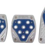 Pedal Pad Silver Blue